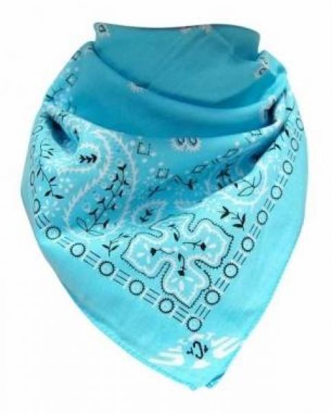 Bandana:  Hellblau