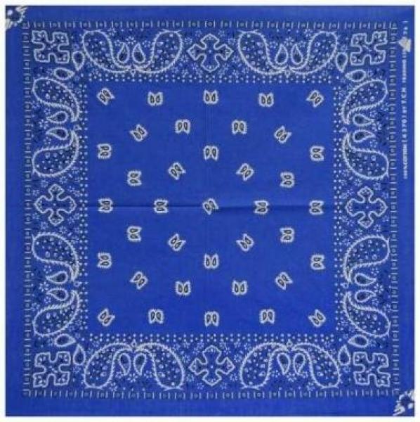 Bandana: Blau