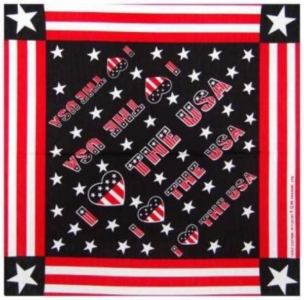 Bandana:  i Love USA