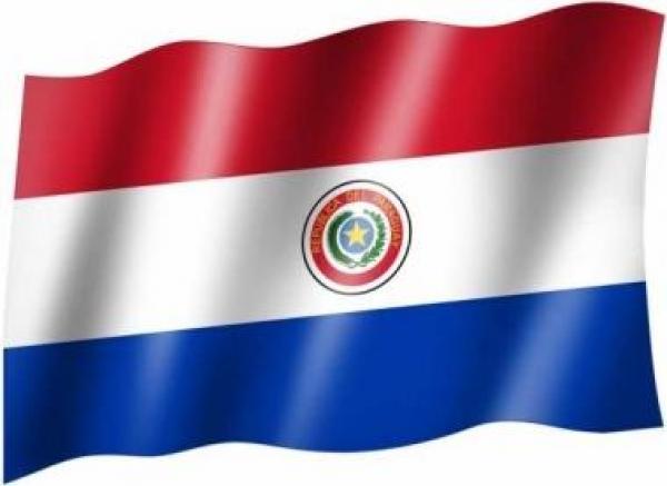 Fahne: Paraguay